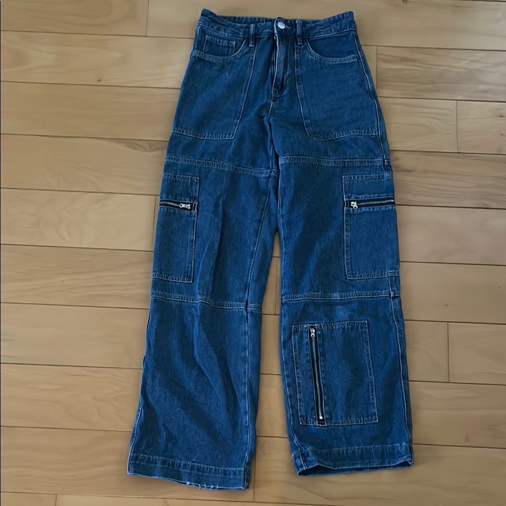 Ethical Clothing Cargo Pants, Size 26